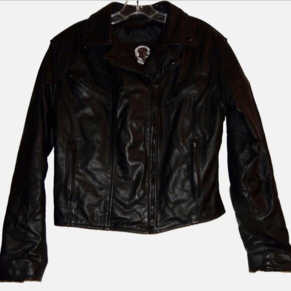 Just Leathers San Jose Biker Moto Jacket - Picture 3 of 6